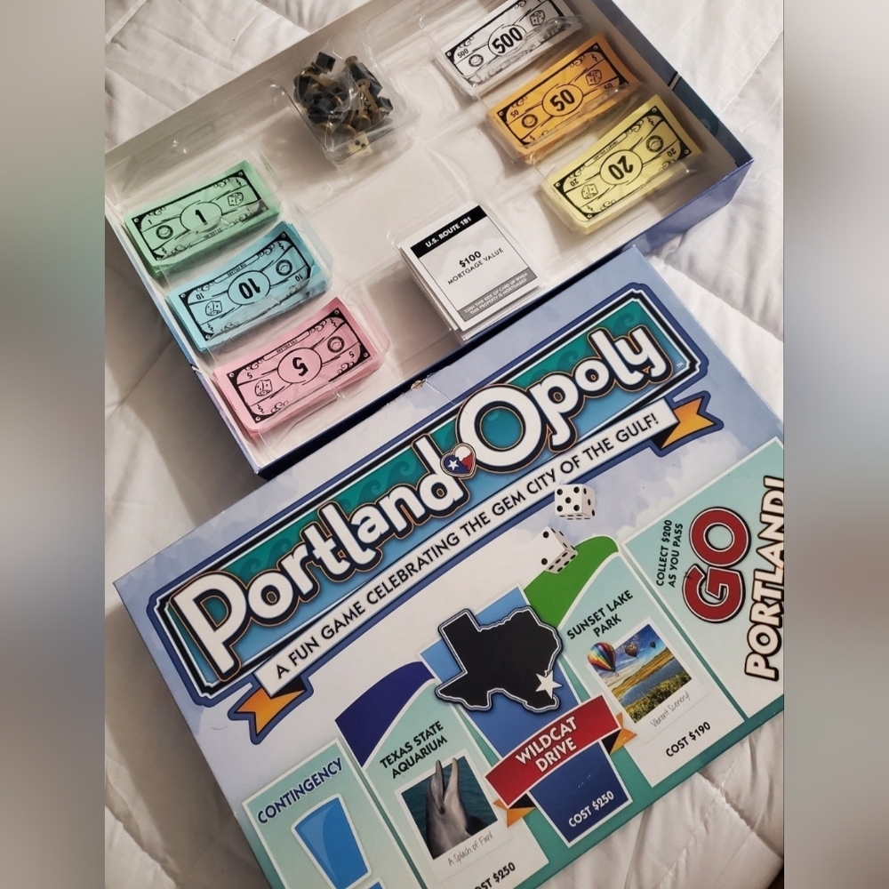 Portland-Opoly Board Game - Multicolor